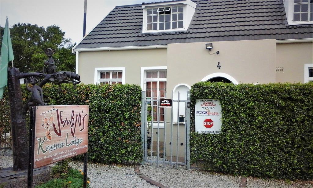 Jembjo'S Knysna Lodge & Backpackers Dış mekan fotoğraf